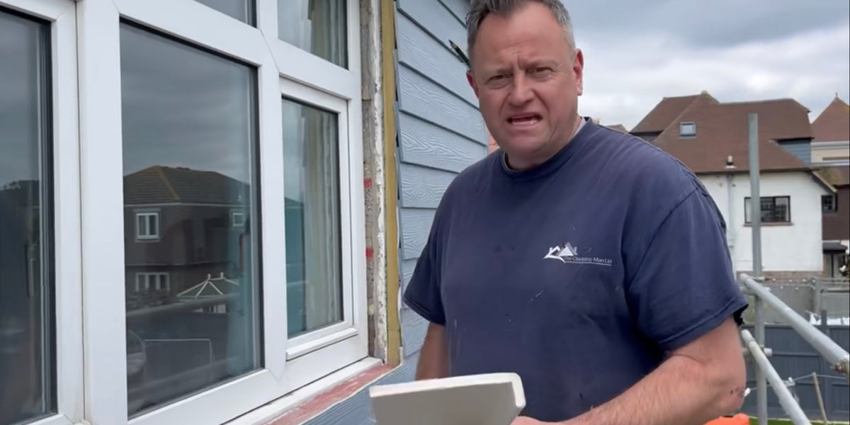 How to create a flush window sill fascia — Sitebuddyz