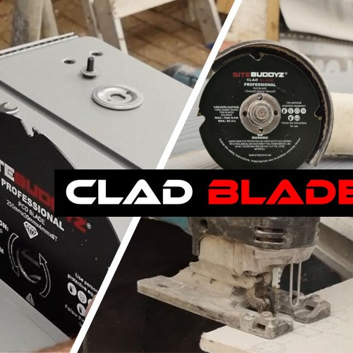 CladBlades specialist cladding saw blade range from Sitebuddyz